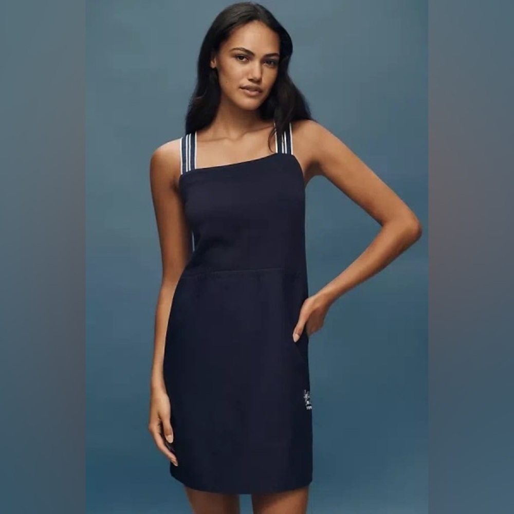 Anthropologie Daily Practice Passing Shot Sleeveless Mini Dress